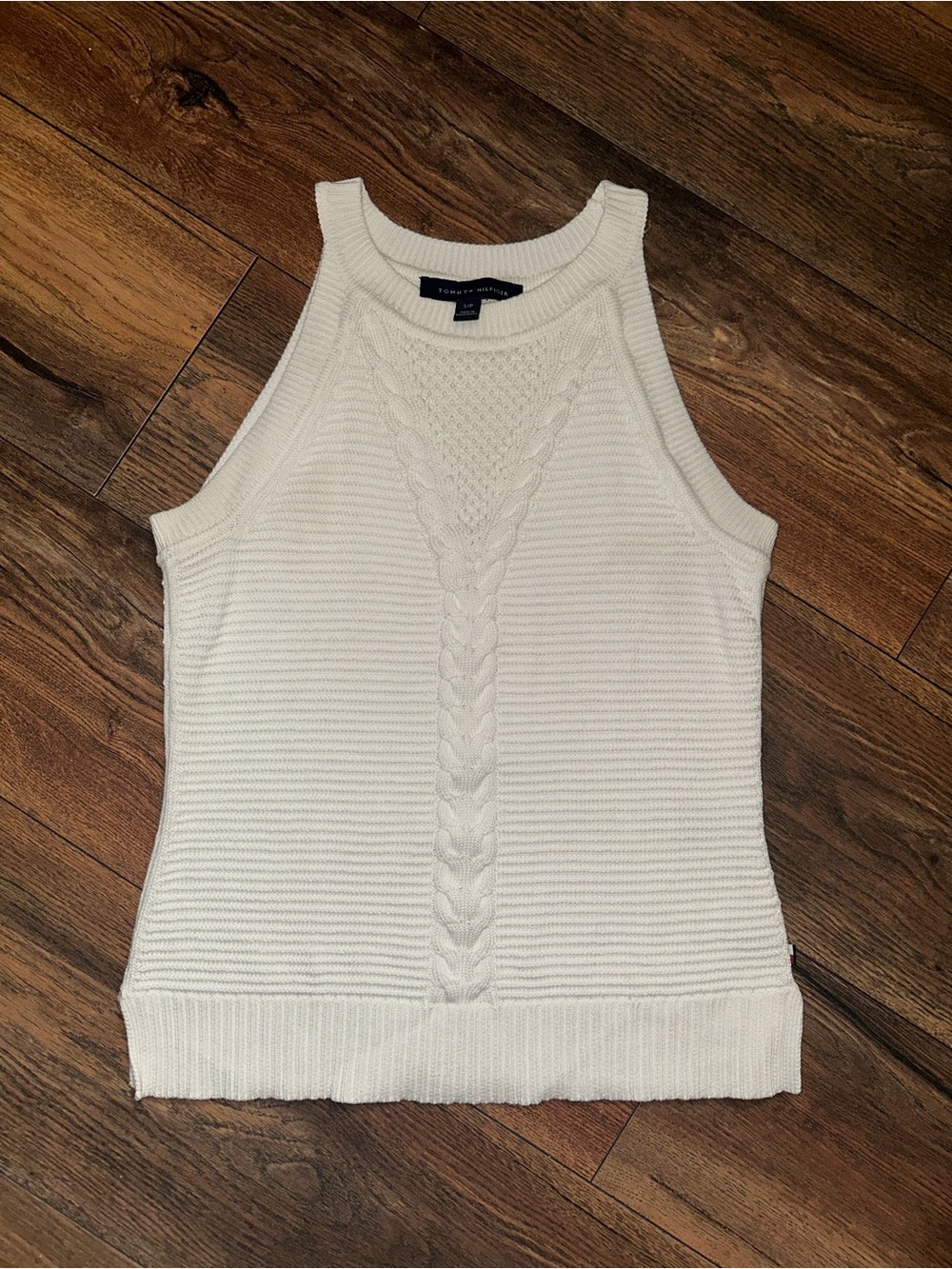 Tommy Hilfiger Cable Knit Tank Top